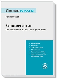 Abbildung von: Grundwissen Schuldrecht AT - Hemmer-Wüst