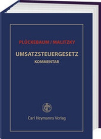 Enlarge image Cover: Umsatzsteuergesetz - Mehrwertsteuer - Carl Heymanns Verlag