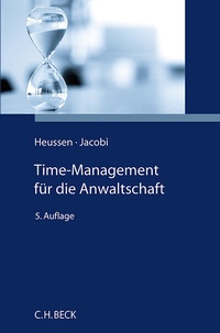 Abbildung von: Time-Management für Anwälte - C.H.BECK