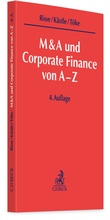 Cover: M&A und Corporate Finance von A-Z - C.H.BECK