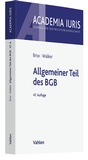 Bild: Allgemeiner Teil des BGB - Vahlen