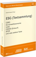 Cover: ESG (Textsammlung) - Fachmedien Recht und Wirtschaft