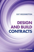 Cover: Design and Build Contracts - Wiley-Blackwell