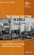 Cover: The Urban Question in Africa - Wiley