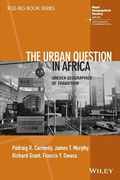 Cover: The Urban Question in Africa - Wiley