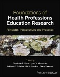 Enlarge image Cover: Foundations of Health Professions Education Research - Wiley-Blackwell