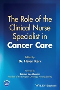 Cover: The Role of the Clinical Nurse Specialist in Cancer Care - Wiley-Blackwell
