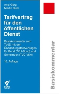Abbildung von: Tarifvertrag für den öffentlichen Dienst - Bund-Verlag