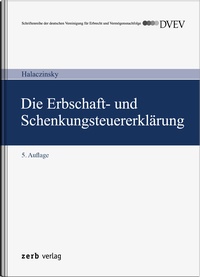 Bild vergrößern Bild: Die Erbschaft- und Schenkungsteuererklärung - Zerb