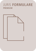 Bild: juris Formulare Premium - Juris