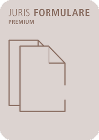Abbildung von: juris Formulare Premium - Juris