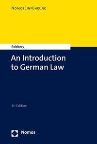 Abbildung von: An Introduction to German Law - Nomos