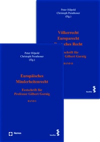 Abbildung von: Paket Festschrift für Professor Gilbert Gornig - Nomos