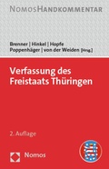 Cover: Verfassung des Freistaats Th&uuml;ringen - Nomos