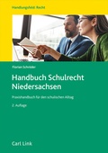 Cover: Handbuch Schulrecht Niedersachsen - Carl Link Verlag