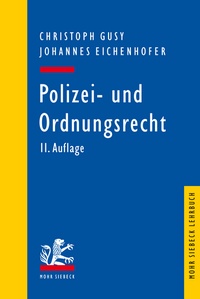 Abbildung von: Polizei- und Ordnungsrecht - Mohr Siebeck