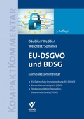Cover: EU-DSGVO und BDSG - Bund-Verlag