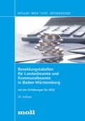 Abbildung von: Besoldungstabellen für Landesbeamte und Kommunalbeamte in Baden-Württemberg - Boorberg