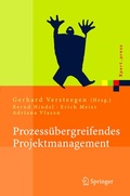 Cover: Prozess&uuml;bergreifendes Projektmanagement - Springer