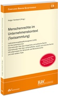 Cover: Menschenrechte im Unternehmenskontext (Textsammlung) - Fachmedien Recht und Wirtschaft
