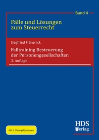 Abbildung von: Falltraining Besteuerung der Personengesellschaften - HDS