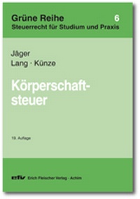 Abbildung von: Körperschaftsteuer - Erich Fleischer Verlag
