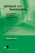 Cover: Jahrbuch des Sozialrechts. Dokumentation f&uuml;r das Jahr 2006 - Erich Schmidt Verlag