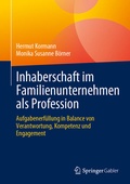 Cover: Inhaberschaft im Familienunternehmen als Profession - Springer Gabler