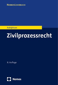 Abbildung von: Zivilprozessrecht - Nomos