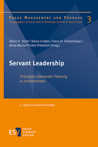 Abbildung von: Servant Leadership - Erich Schmidt Verlag