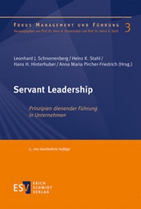 Enlarge image Cover: Servant Leadership - Erich Schmidt Verlag