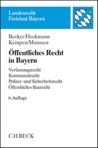 Abbildung von: Öffentliches Recht in Bayern - C.H.BECK