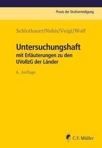 Abbildung von: Untersuchungshaft - C.F. Müller