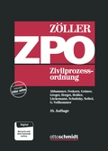 Cover: Zivilprozessordnung: ZPO - Otto Schmidt Verlag