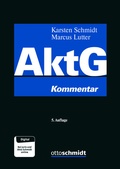 Cover: Aktiengesetz: AktG - Otto Schmidt Verlag