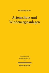 Abbildung von: Artenschutz und Windenergieanlagen - Mohr Siebeck