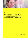 Cover: Praxishandbuch f&uuml;r Lohnabrechnungen - NWB