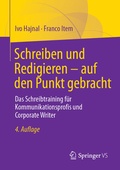Cover: Schreiben und Redigieren - auf den Punkt gebracht - Springer VS