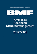 Cover: Amtliches Handbuch Steuerberatungsrecht 2022/2023 - Erich Schmidt Verlag