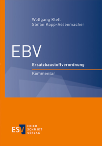 Enlarge image Cover: EBV - Erich Schmidt Verlag