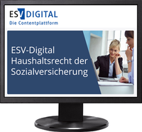 Abbildung von: ESV-Digital Haushaltsrecht der Sozialversicherung - Jahresabonnement - Erich Schmidt Verlag