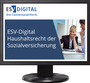 Cover: ESV-Digital Haushaltsrecht der Sozialversicherung - Jahresabonnement bei Kombibezug Print und Datenbank - Erich Schmidt Verlag