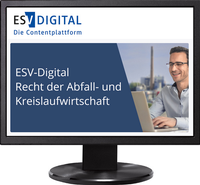 Bild: ESV-Digital Recht der Abfall- und Kreislaufwirtschaft - Jahresabonnement bei Kombibezug Print und Datenbank - Erich Schmidt Verlag