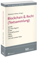 Cover: Blockchain & Recht (Textsammlung) - Fachmedien Recht und Wirtschaft