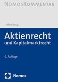 Abbildung von: Aktienrecht und Kapitalmarktrecht - Nomos