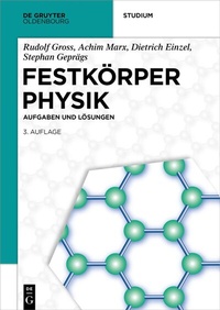 Enlarge image Cover: Festkörperphysik - De Gruyter Oldenbourg