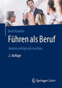Enlarge image Cover: Führen als Beruf - Springer Gabler
