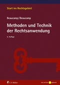 Cover: Methoden und Technik der Rechtsanwendung - C.F. M&uuml;ller