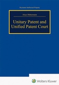 Cover: Unitary Patent and Unified Patent Court - Carl Heymanns Verlag