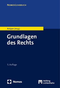 Abbildung von: Grundlagen des Rechts - Nomos